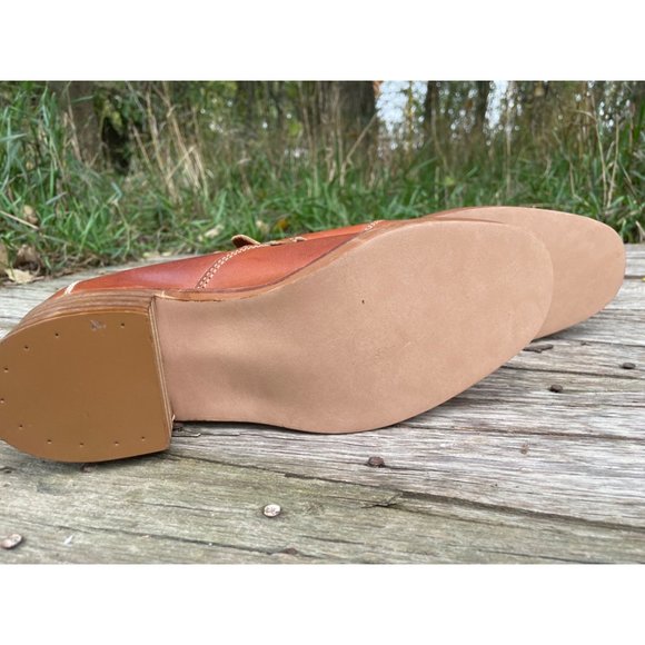 Vintage 1970s Mens Pedwin Leather Platform Stacked Heel Loafer Shoes 8.5D main image 11
